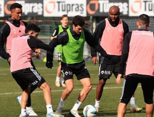 Beşiktaş, Kırklarelispor maçının hazırlıklarına devam etti