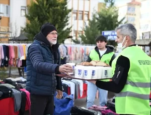 Beypazarı’nda Ücretsiz Çorba Dağıtımı