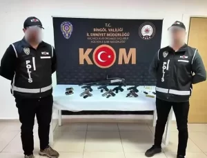 Bingöl’de Silah Operasyonu: 4 Tutuklama