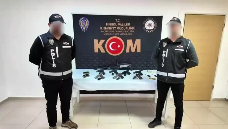 Bingöl’de Silah Operasyonu: 4 Tutuklama