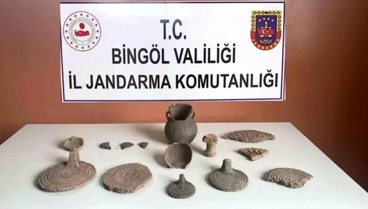 Bingöl’de Tarihi Eser Operasyonu