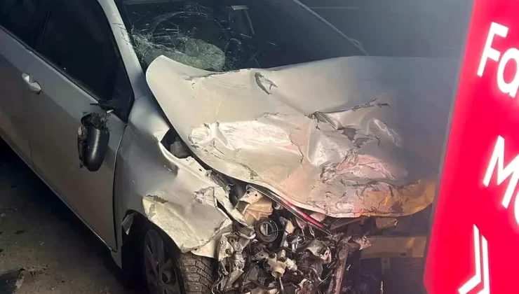 Bolu’da Çarpışma: 1 Yaralı