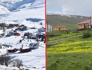 Bu köyde 4 mevsim değil, 2 mevsim yaşanıyor: İlçe merkezine 32 kilometre uzaklıkta