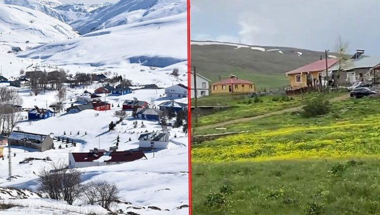 Bu köyde 4 mevsim değil, 2 mevsim yaşanıyor: İlçe merkezine 32 kilometre uzaklıkta