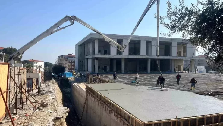 Buldan’da Oto Santral Garajı İnşaatı Hızla İlerliyor