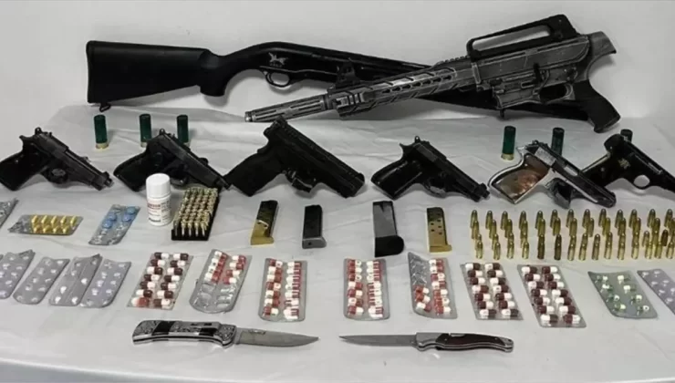 Buldan’da Ruhsatsız Silah Operasyonu