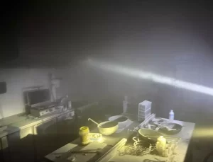 Burdur’da Kafede Yangın Çıktı