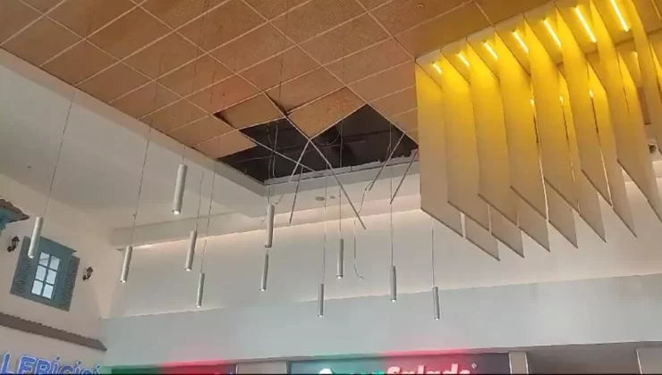 Bursa’da AVM’de Asma Tavan Düşmesi: Bir Kişi Yaralandı