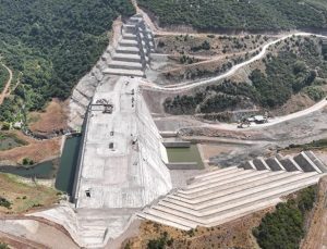 Bursa’da Gölecik Barajı’nın yapımı sürüyor