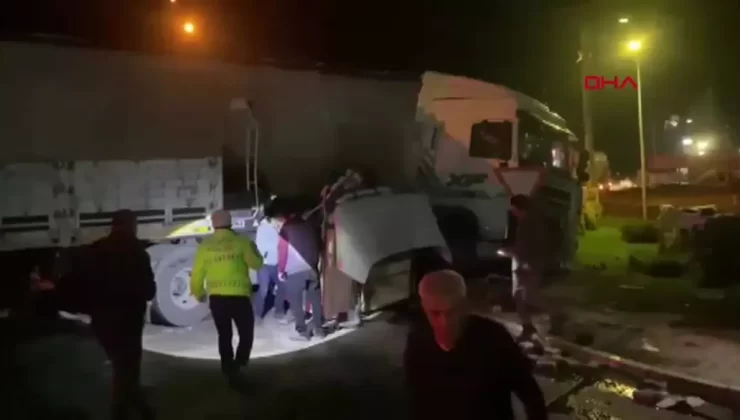 Bursa’da TIR Kazası: Sürücüler Yaralandı