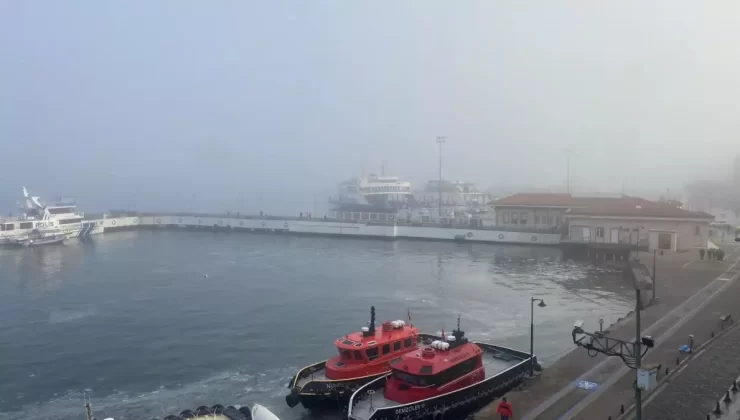 Çanakkale Boğazı’nda Ağır Sis Nedeniyle Trafik Durduruldu