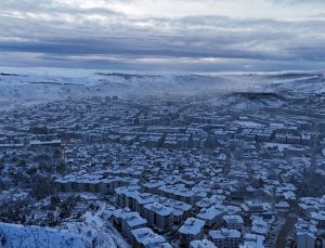 Çankırı buz kesti: Sıfırın altında 12 derece ölçüldü