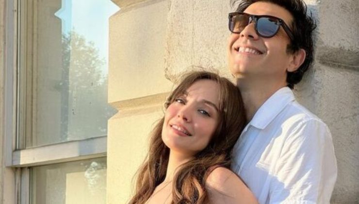 Cansel Elçin ile Zeynep Tuğçe Bayat, oğulları Atlas’ı kucaklarına aldı