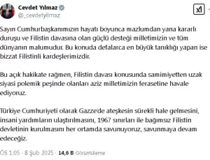 Cevdet Yılmaz: Siyasi polemik peşinde olanları milletimize havale ediyoruz