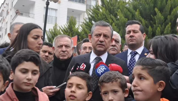 CHP Genel Başkanı Özgür Özel Hatay’da (2)
