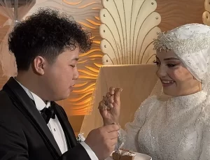 Çinli ve Türk Gelin Düğününde Horon