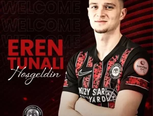Çorum FK, Eren Tunalı ile Anlaştı