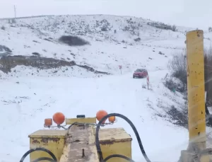 Çorum’da Karla Mücadele Çalışmaları