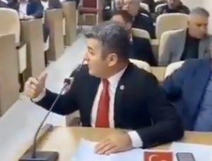 Çorum’da MHP’li meclis üyesinin ‘sayın Öcalan’ ifadesi