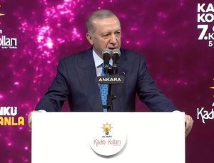 Cumhurbaşkanı Erdoğan AK Parti Kadın Kolları 7. Olağan Kongresi’nde konuşuyor