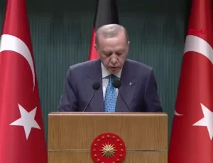 Cumhurbaşkanı Erdoğan, Almanya Cumhurbaşkanı Frank-Walter Steinmeier ile ortak basın toplantısında konuştu