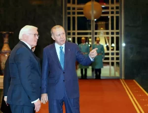 Cumhurbaşkanı Erdoğan, Almanya Cumhurbaşkanı Steinmeier ile görüştü