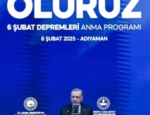Cumhurbaşkanı Erdoğan, “Bir Oluruz 6 Şubat Depremleri Anma Programı”nda konuştu: (1)