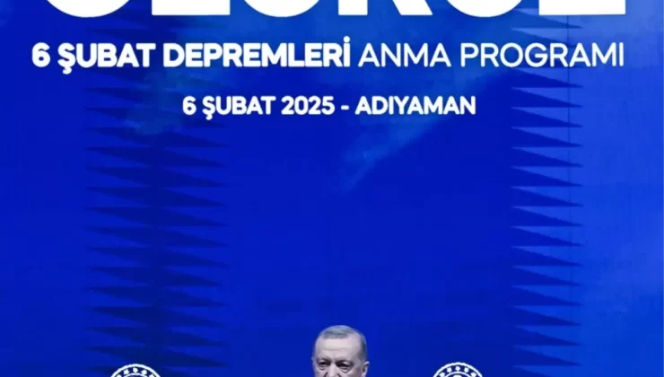 Cumhurbaşkanı Erdoğan, “Bir Oluruz 6 Şubat Depremleri Anma Programı”nda konuştu: (1)