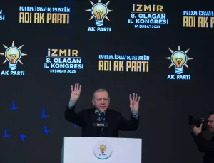 Cumhurbaşkanı ve AK Parti Genel Başkanı Erdoğan, partisinin İzmir 8. Olağan İl Kongresi’nde konuştu: (2)