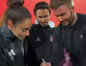 David Beckham, Beşiktaş Kadın Futbol Takımı ile buluştu!
