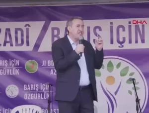 DEM Partisi’nden Barış için Özgürlük Mitingi