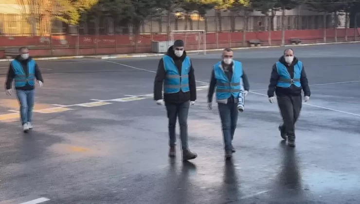 Denetimli Serbestlik Yükümlüleri, Okullarda Temizlik ve Bakım Çalışmaları Yapıyor