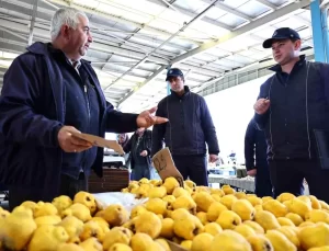 Denizli’de Zabıta Ekiplerinden Etiket Denetimi