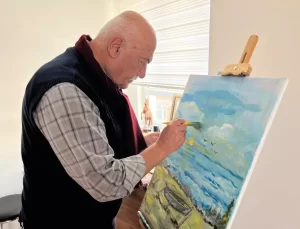 Depremin İkinci Yıl Dönümünde Ressam Mustafa Hamiş’in Yaşadıkları