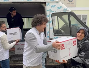 Depremzedelere Gıda Desteği