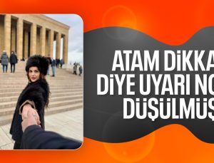 Dilan Polat Anıtkabir’den fotoğraflar paylaştı: Yorumlar peş peşe geldi
