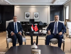 Dışişleri Bakanı Hakan Fidan, Mısır Dışişleri Bakanı ile Görüştü
