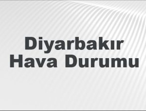 Diyarbakır Hava Durumu | Diyarbakır İçin Bugün, Yarın ve 5 Günlük Hava Durumu Nasıl Olacak? 1 Şubat 2025