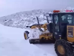 Diyarbakır’da Kar Nedeniyle Kapanan 129 Kilometre Yol Ulaşıma Açıldı