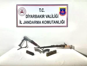 Diyarbakır’da Silah Operasyonu: 2 Tutuklama
