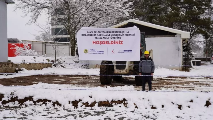 Doğanşehir’de Kadın Merkezi Temeli Atıldı