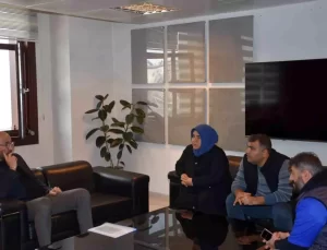 Duchenne Kas Hastalığı ile Mücadele Eden Aileler Belediye Başkanı ile Bir Araya Geldi