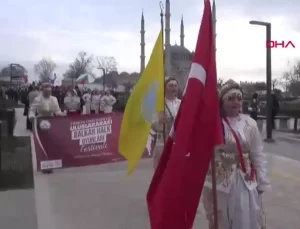 Edirne’de Uluslararası Balkan Halk Oyunları Festivali Coşkusu