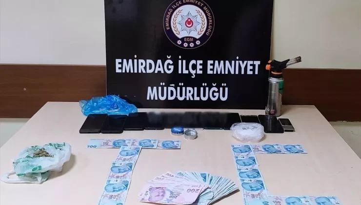 Emirdağ’da Uyuşturucu Operasyonu: 2 Tutuklama