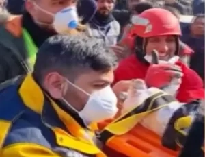 Enkazdan çıkardıkları 28 günlük ‘Halit Talha’ bebek ve 9 yaşındaki Yağmur’u anlattılar