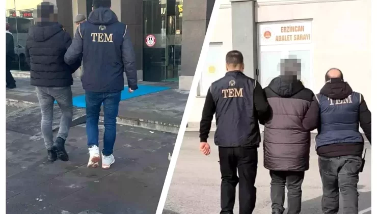Erzincan’da Terör Propagandası Yapan 2 Kişi Tutuklandı