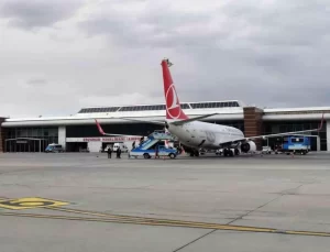 Erzurum Hava Limanı’nda Uçuş Sayısı Artış Gösterdi