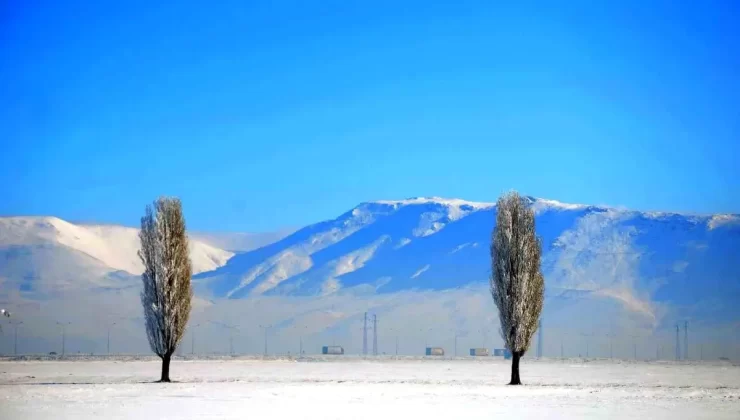 Erzurum’da En Düşük Sıcaklık -30.8°C