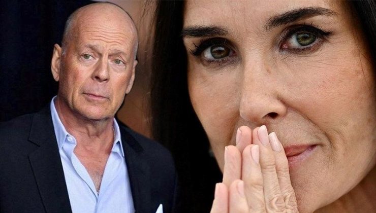Eski eşi Bruce Willis’i her hafta ziyaret ediyor! Demi Moore: Boşandıktan sonra da hayat devam ediyor