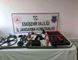 Eskişehir’de Kaçak Kazı Operasyonu